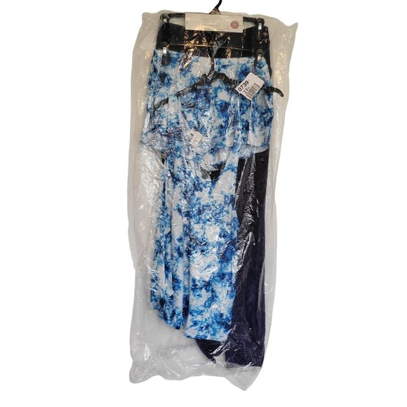 RACHEL ZOE 3pc Tie Dye Short Pant And Tank Set Size  M - Picture 4 of 5